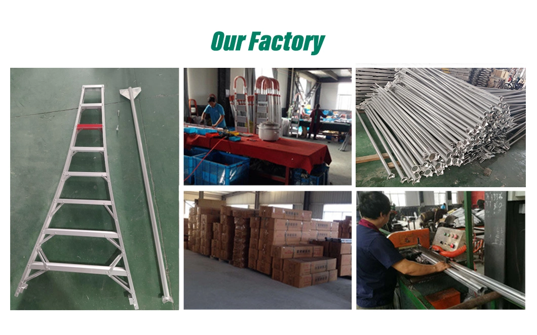 Basic Customization Heavy Duty Agriculture Orchard Aluminum Tripod Ladder for Cherry Picking