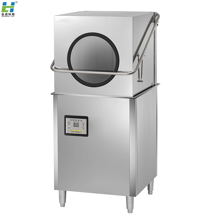 Wholesale Restaurant Kitchen Equipment Free Standing Hood Type Commercial Dishwasher with Window