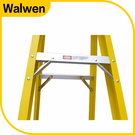 A 모양 양면 접이식 이동식 FRP 계단 사다리
